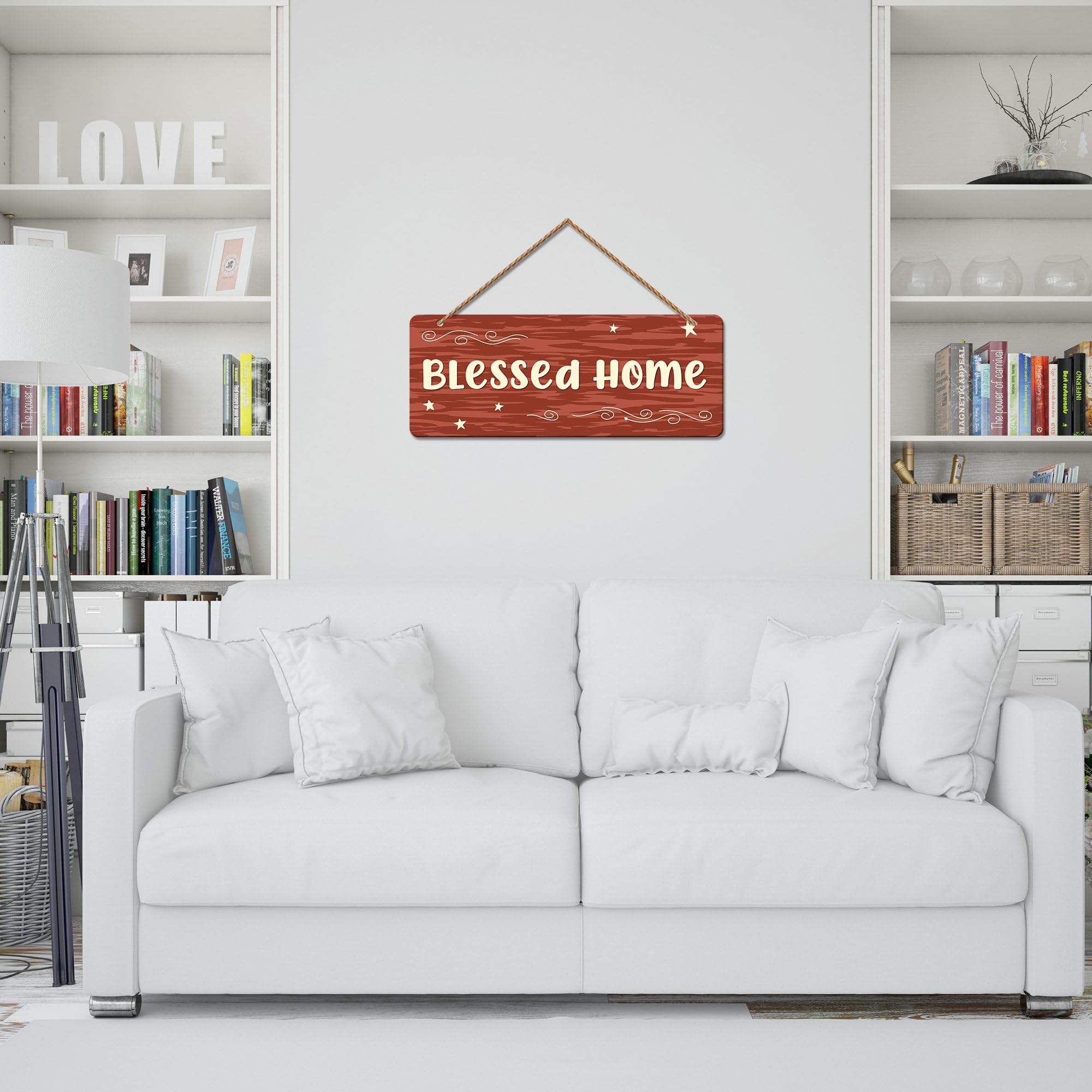 Artvibes Wall Hanging Home Decorative Wall Art for Living room | Bedroom | Gifts | Wall Hanger for Decoration | Modern Decor | Artwork | Wall Sculpture | Signs & PlaquesArt Print (WH_3903NR)