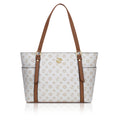 Lavie Signature Women's Harisburg Monogram Tote Laptop Bag | Tote Laptop Bag for Work | Ladies Purse | Stylish Shoulder Bag | Gift for Women