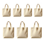 JD BAGS ECO - FRIENDLY COTTON TOTE BAG - REUSABLE SHOPPING BAG WITH LONG HANDLE - DURABLE & WASHABLE. (7)
