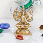 ARTVARKO Brass Varahi Amman Idol Statue Lord's Vishnu Varaha Avatar Statue Varaga Devi Idol Medium 3.5 Inch.