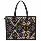 MOZU BAZAAR Tote Bag for Women | Large Shoulder Shopping Bag with Long Handles | Reusable Grocery & Office Jute Tote Bag Light weight Handbag for Travel, Beach, Shopping, Laptop & Office Use Tote Bags