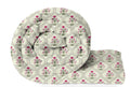 A Brand New - Umi Reversible Double Bed Super Soft AC Comforter/Blanket/Quilt/Rajai 220 GSM Soft Microfiber Diamond Stitch (90 x 100 Inches/228cm x 254cm) - Comforter Double Bed|Cream & Beige Kafalo