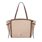 Lino Perros Monroe Pebble Teddy Beige Tote Bag
