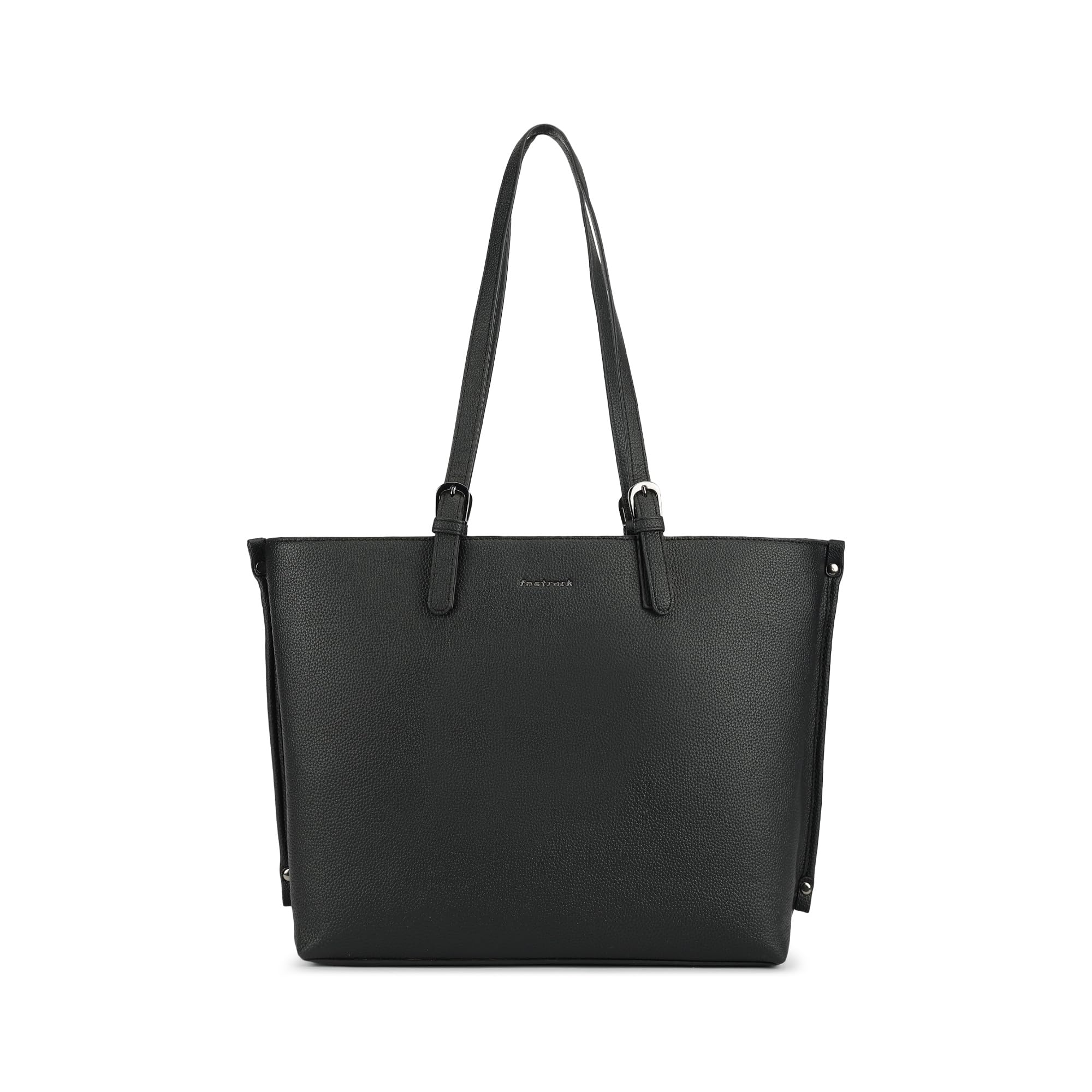 Fastrack Mood Muse Laptop Tote for Women| Faux Leather Handbag With Padded 14-Inch Laptop Compartment | Spacious Interior With Multiple Pockets | Trendy Women's Handbags | Shoulder Bags For Girls