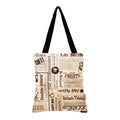 MY FAV Cotton Printed Canvas Tote Bag, for Travel,Yoga, Gym, Sports | Designer Shopping Bag | Compact, Lightweight and Eco-friendly - Capacity15kgs (6 Month Warrenty)