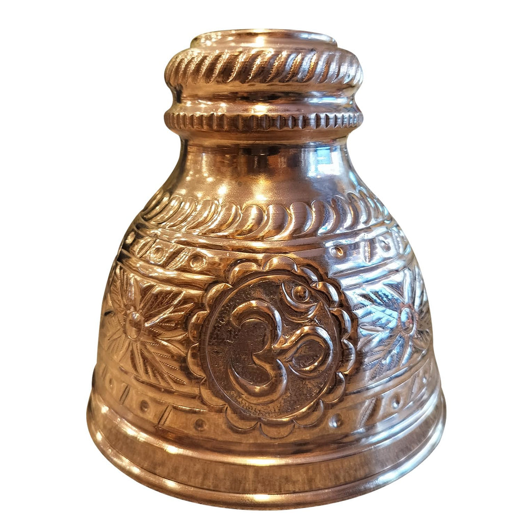 Pooja Ghar Copper Shatagopuram 6 Inch (Pack of 1)
