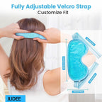 FEXXA Light Blue: Eye Mask Sleeping Reusable Gel Beads Eye Mask For Hot Cold Therapy, Pain Relief Mask And Eye Pillow For Puffy Eyes, Stress Relief, Migraine, Headache And Sinus Pain (Blue)