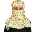 Switchon Export quality Cotton Innovative scarf with closer Hook and Loop Tape - Multi (Brown)
