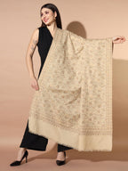 Pashmoda Women shalimaar Woven Design Jamawar Shawl (Size 101X203 CM)