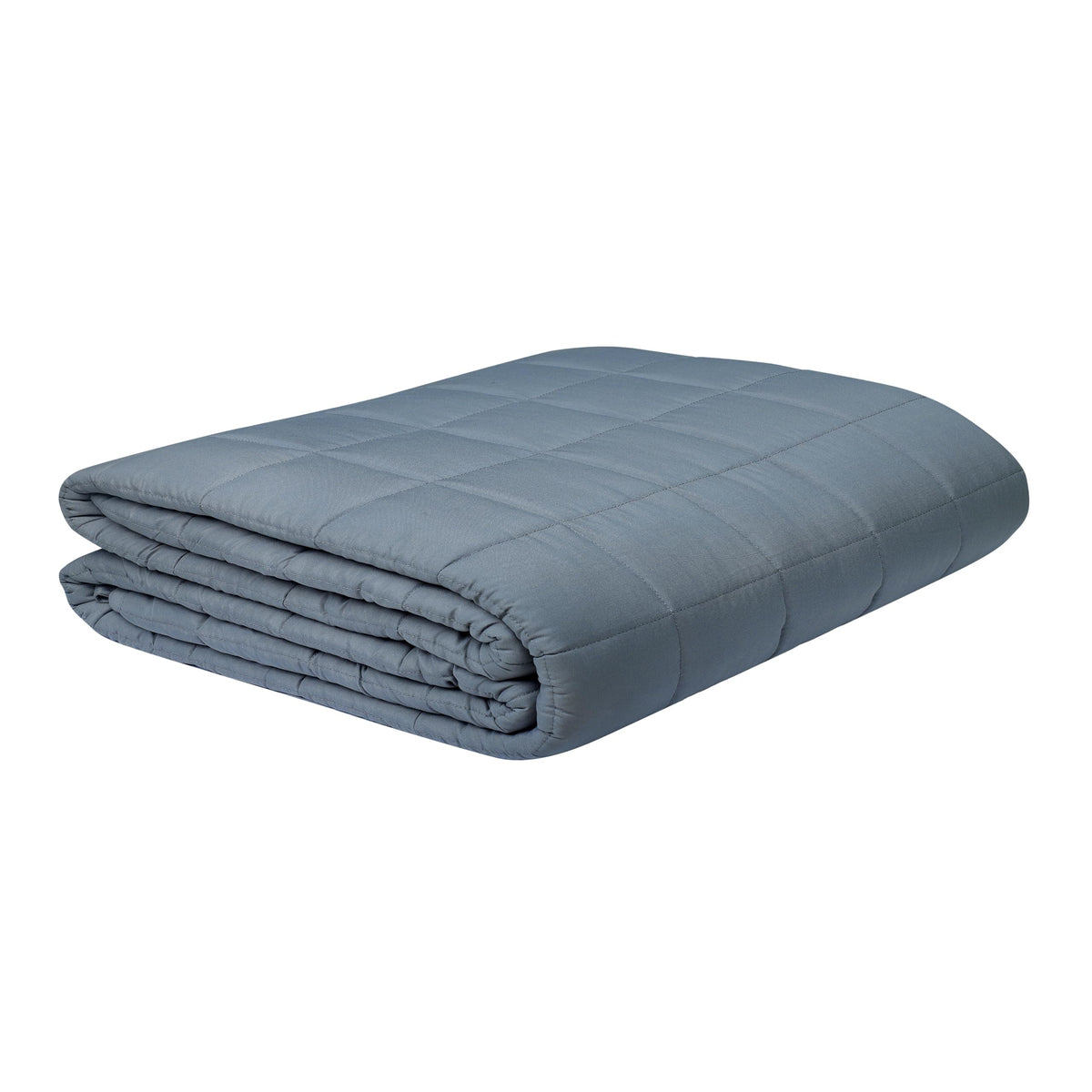Mysasleep 7 Kg Weighted Blanket - Cooling Breathable Microfiber with Premium Glass Beads (Grey 60 x 80 15 LB) Kafalo