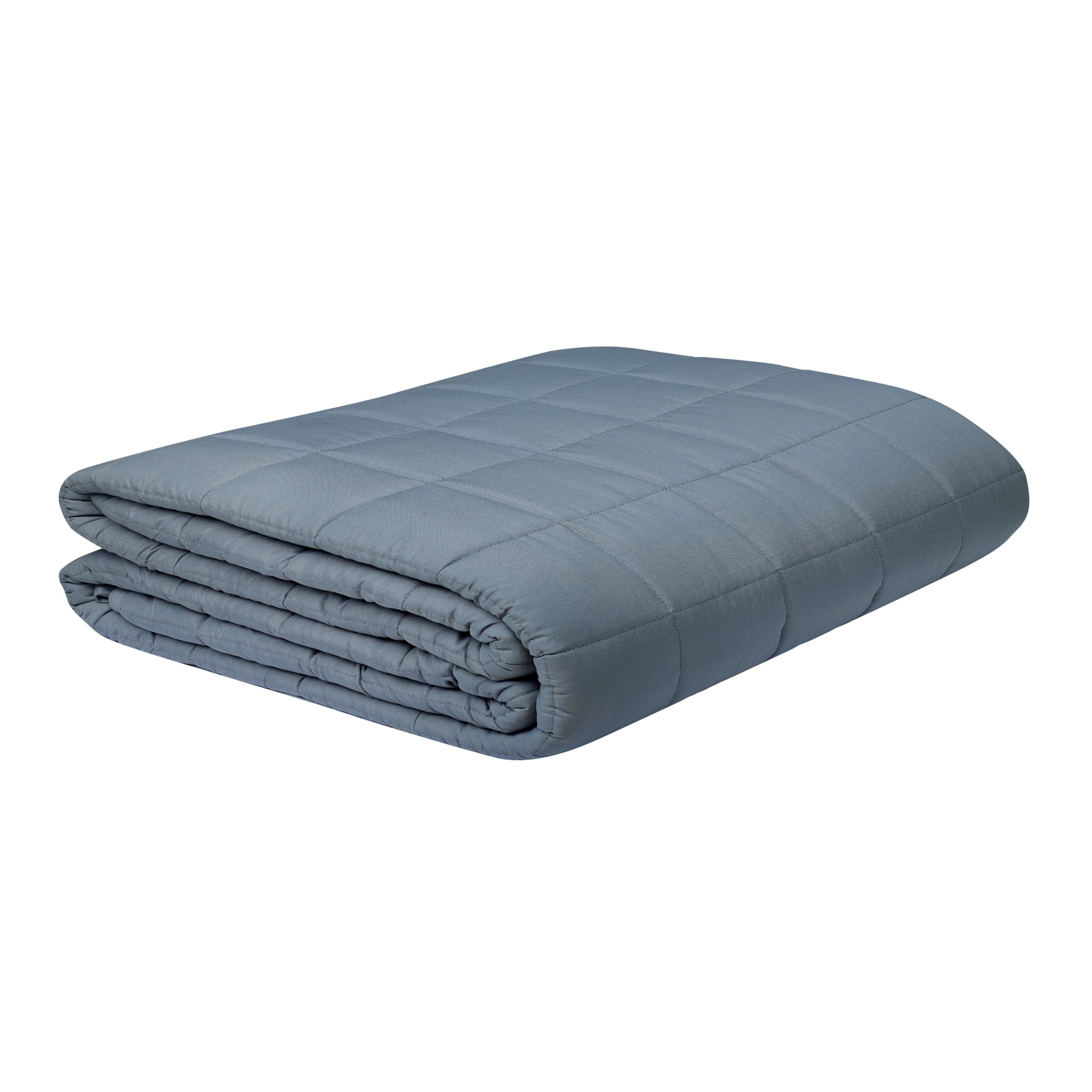 Mysa Sleep Weighted Blanket - Breathable Microfiber with Premium Glass Beads (Grey 60 x 80 20 LB) Kafalo