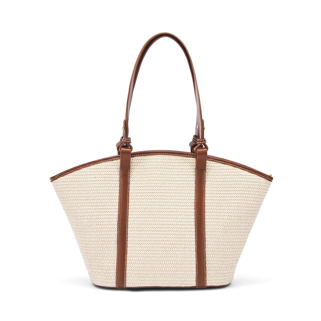Lino Perros Monroe Daisy Bloom Off-White Tote Bag