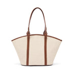 Lino Perros Monroe Daisy Bloom Off-White Tote Bag