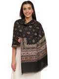 Pashmoda Women Zarif Woven Design Jamawar Shawl (Size 101X203 CM)