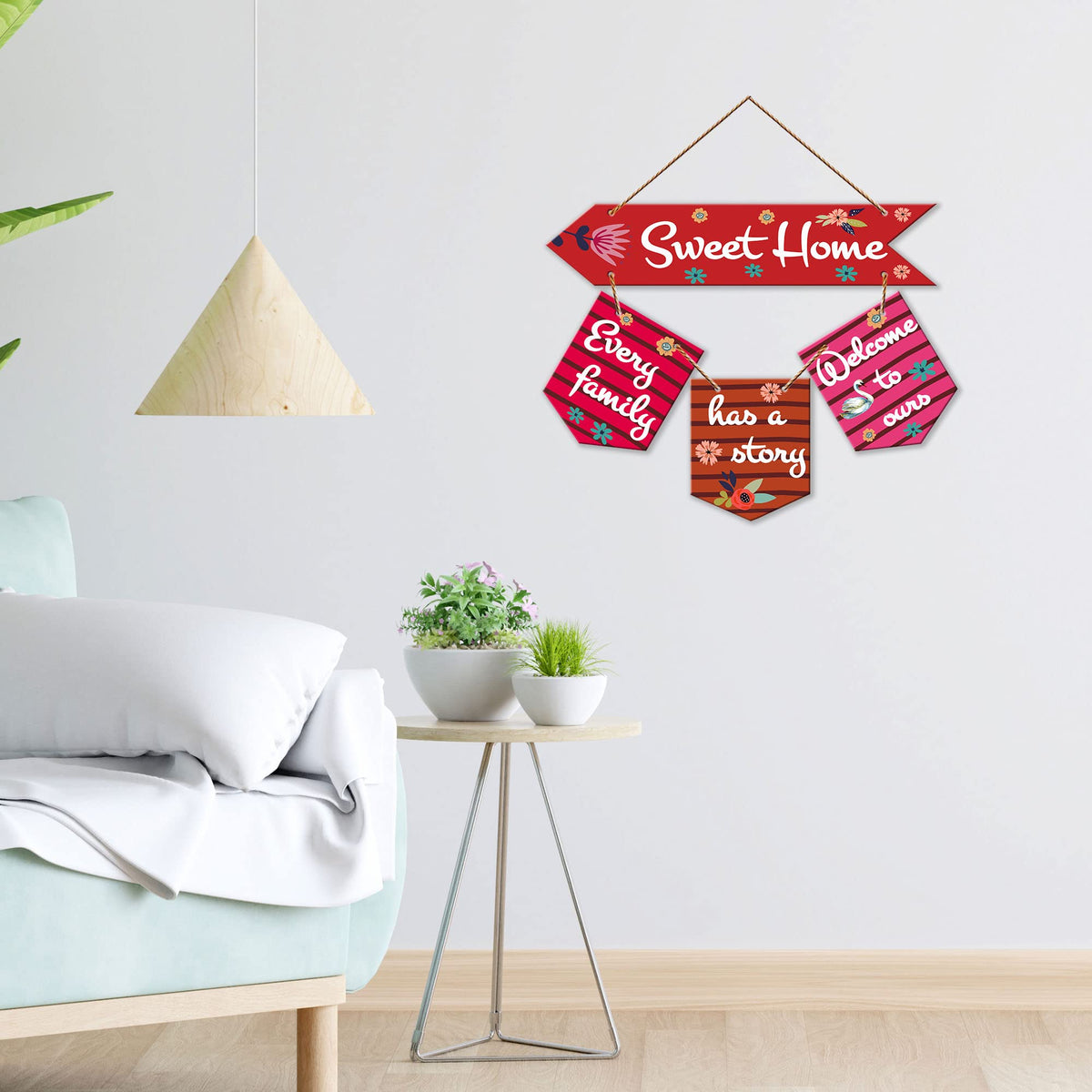 Artvibes Wall Hanging Home Decorative Wall Art for Living room | Bedroom | Gifts | Wall Hanger for Decoration | Modern Decor | Artwork | Wall Sculpture | Signs & PlaquesArt Print (WH_6407NR)