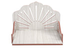 VJ SONS Art and Craft Wooden Temple Beautiful Plywood Mandir Pooja Room Home Decor Office OR Home Temple (White)