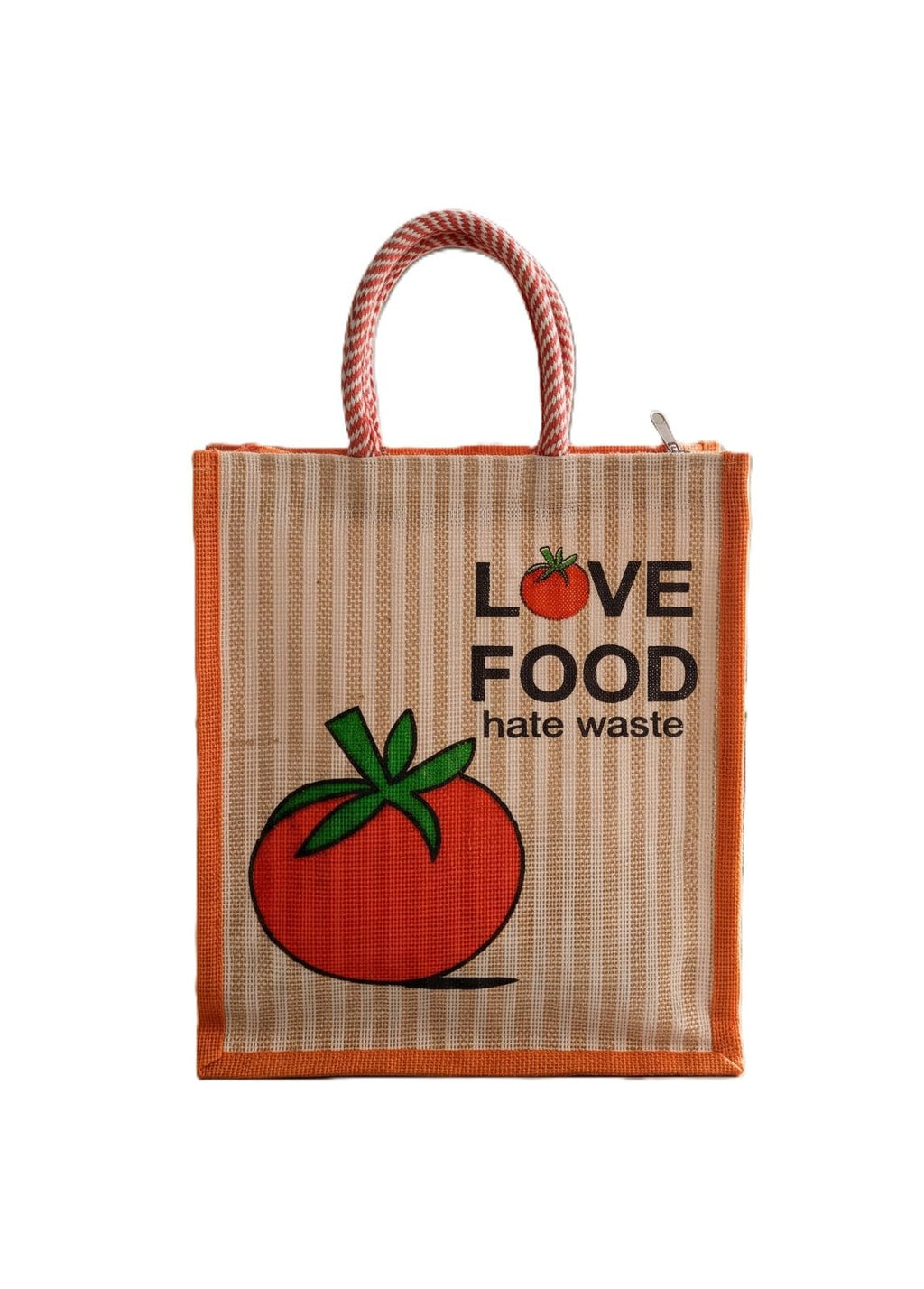 NEXUS Love Food Re-usable Jute Bag