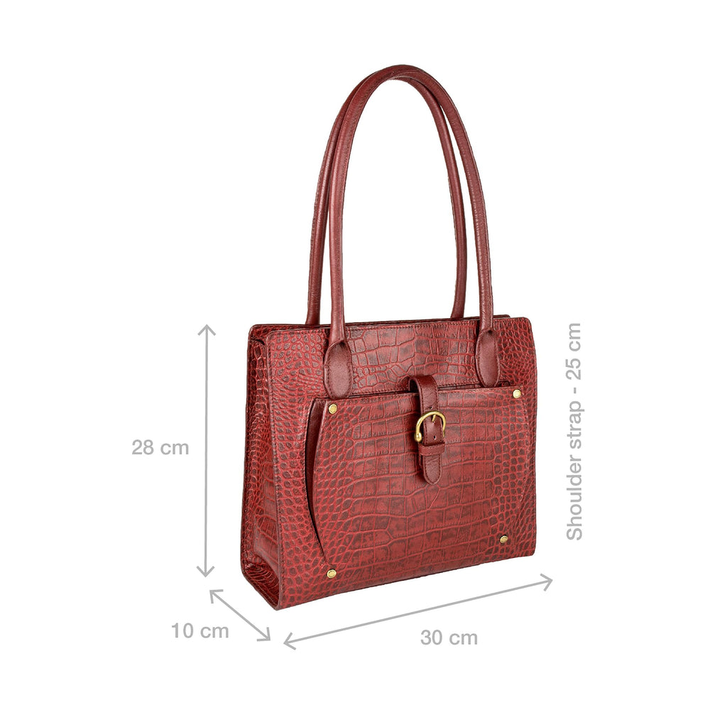 Hidesign Women Tote (Red)