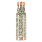 MILTON Copper Charge Design Water Bottle, 850 ml, Royal | Lacquer Coating, Curved bottle | Diwali | Festive | Gifting | Yoga | Home | Kitchen | Vedic