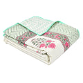 BLOCKS OF INDIA 100% Cotton Dohar King Size Reversible Hand Block Printed Malmal Summer Dohar/Blanket (Color 3) Kafalo