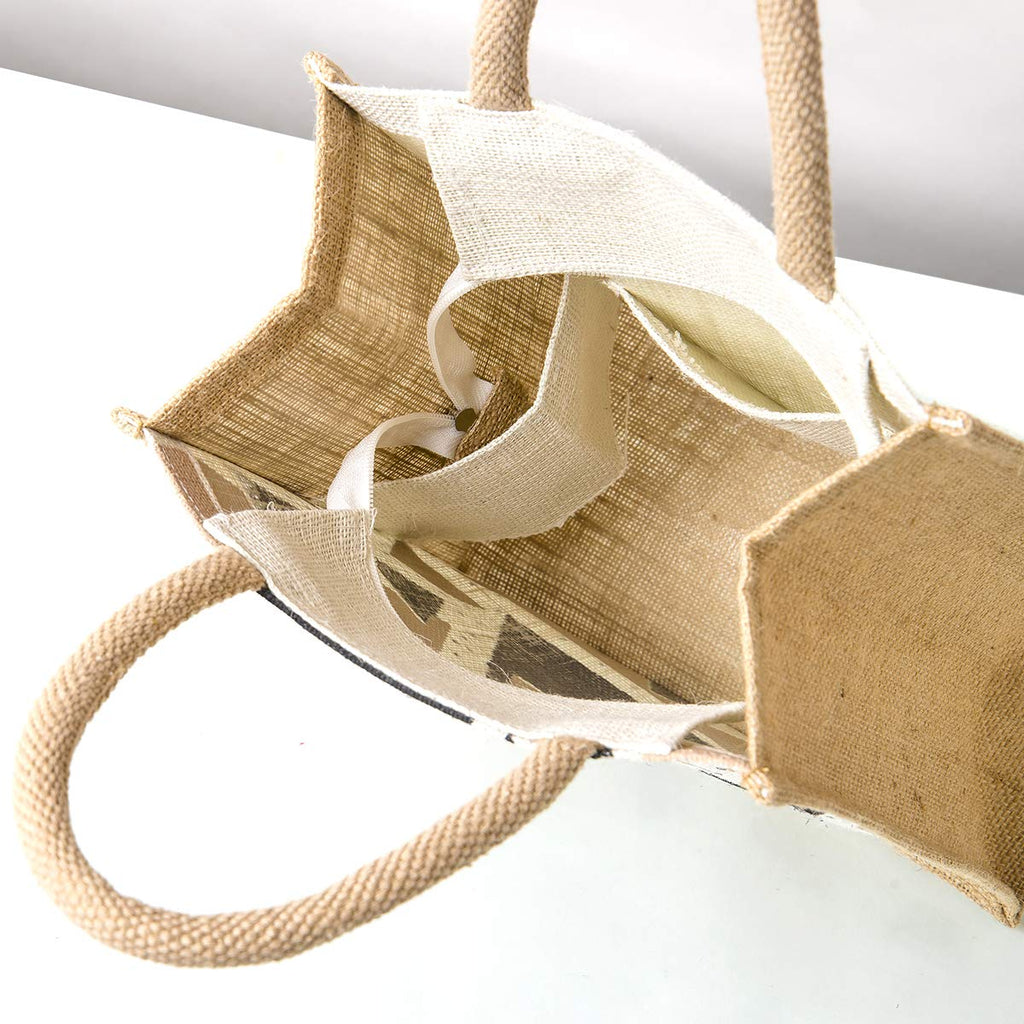 H&B Men's, Women's And Kid's Classic Tote Bag (Beige)