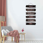 Artvibes Start Where You Are Wall Hanging Wooden Art | Quotes Decor Item | Wall Poster | Office Wall Decoration Items | Inspirational Quotes Wall Art | Mdf Wall Decoration | Gift Items (WH_3224N)