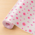 ESPERO Fridge Mats, Kitchen Mat EVA Food Grade Multipurpose Washable Anti Slip Mat/Sheet for Fridge, Shelf Liners for Kitchen Shelves, Table, Kitchen Drawer mat - 300 x 45 cm (Blossom Flower) Kafalo