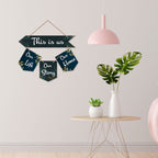 Artvibes Wall Hanging Home Decorative Wall Art for Living room | Bedroom | Gifts | Wall Hanger for Decoration | Modern Decor | Artwork | Wall Sculpture | Signs & PlaquesArt Print (WH_6426NR)