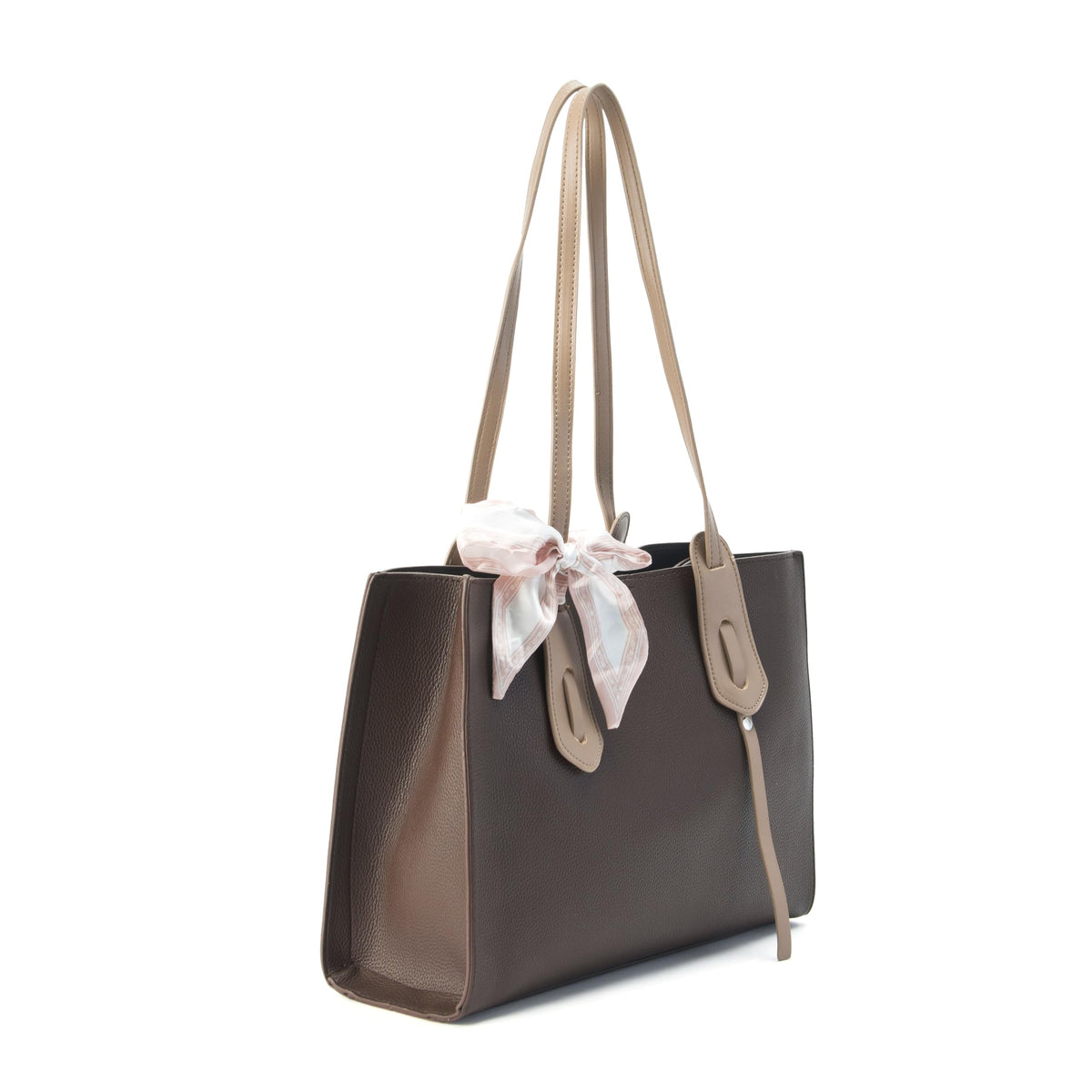 Lino Perros Womens Avril Daily Brown Tote Bag