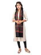 Naureen Women Premium Faux Pashmina Kani Zari Shawl, Warm and Soft, 40x80 inches