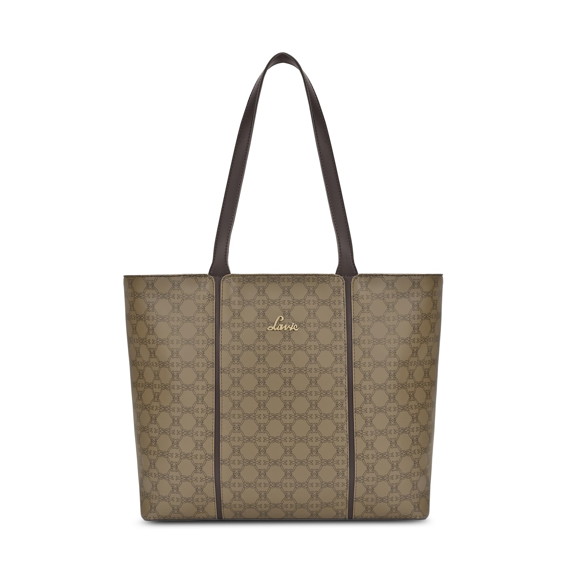 Lavie Women's Mono Neghan Monogram Print Tote Bag for Women | Tote Bag for Work | Ladies purse | Stylish Shoulder Bag | Gift for Women