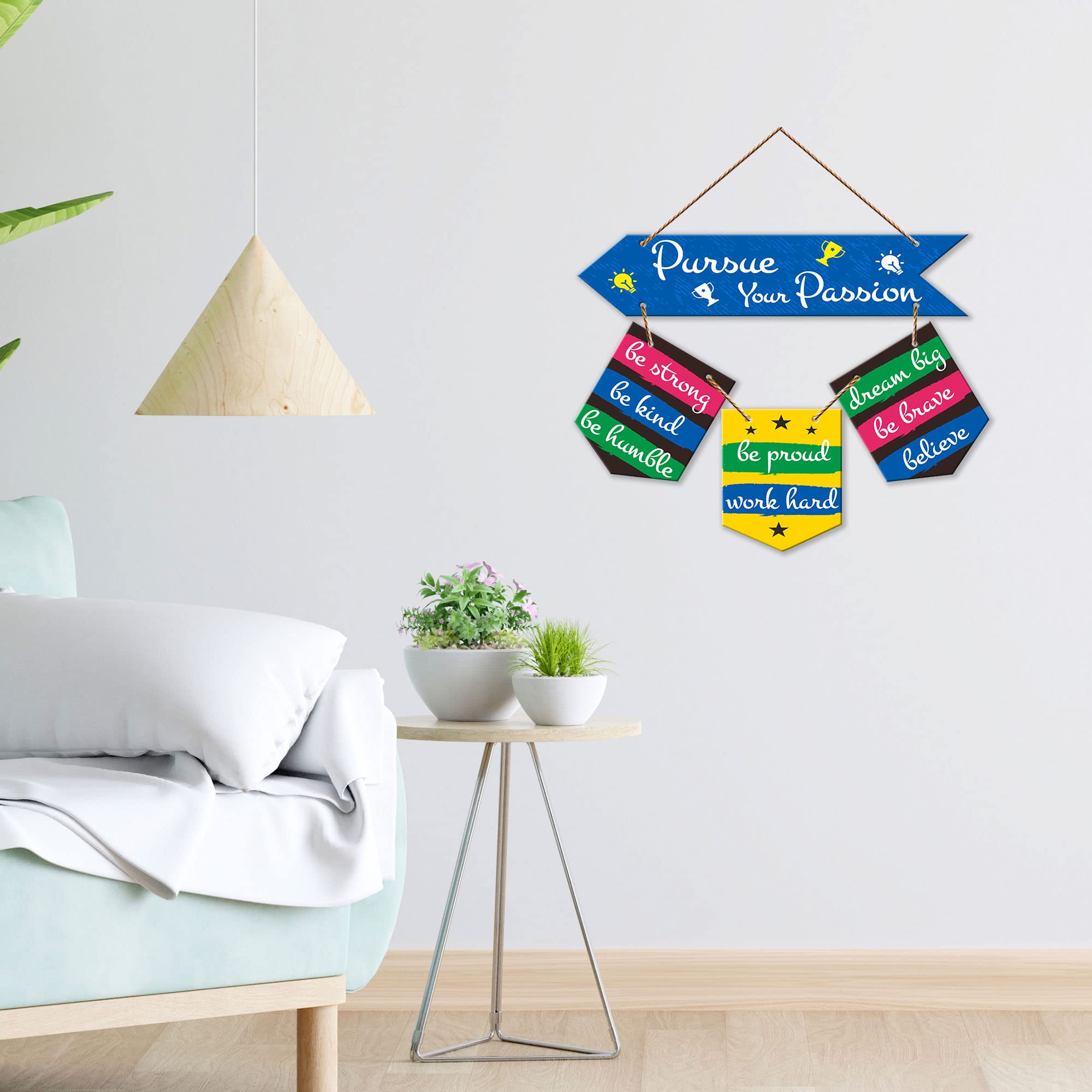 Artvibes Wall Hanging Home Decorative Wall Art for Living room | Bedroom | Gifts | Wall Hanger for Decoration | Modern Decor | Artwork | Wall Sculpture | Signs & PlaquesArt Print (WH_6415NR)
