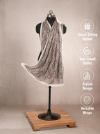 CrossKulture Viscose Scarf for Women | Lightweight & Long | Stole with Stylish Design | Neck, Hair & Head Scarf for Women & Girls | All Season Accessory (Graphical30)
