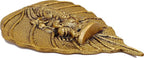 KridayKraft Metal Pan Patta Ganesh Decorative Wall Hanging Showpiece Figurine Gold