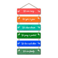 Artvibes We Are Crazy Quotes Printed Wooden Wall Hanging for Home Decor | Quotes Decor Item | Printed Wall Decoration | Wall Illustrations | Graphic Print Artwork | Unique Gift | Cafe Decor(WH_3220N)
