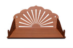 Jacky Chain Home Temple Pooja mandir Big Size Home Temple Wooden Temple (Brown_14 Inch X 7.5 Inch X 7.5 Inch 4MM)
