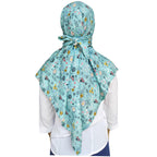 Switchon Rayon Anti Pollution Full face Scarf UV Sun Rays Protection scarf for women - Free Size (turquoise)