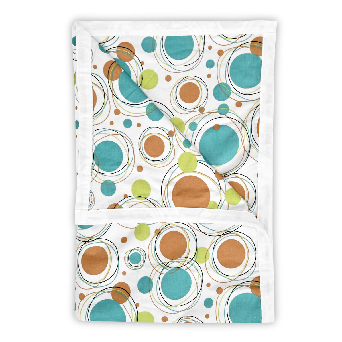 Divine Casa Reversible Cotton AC Blanket Single Bed Dohars - Soft, Light Weight, All Season Dohar - Size 210 x 140 CM| TC - 144, Multi color Kafalo