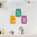 Artvibes Good Food Good Life Quotes Wall Hanger for Home Decor | Gifts | Wall Art | Decoration Wooden Hanging Items | Kitchen Wood Design | Quotes Decor Items | Decorative Artworks (WH_8909NN)