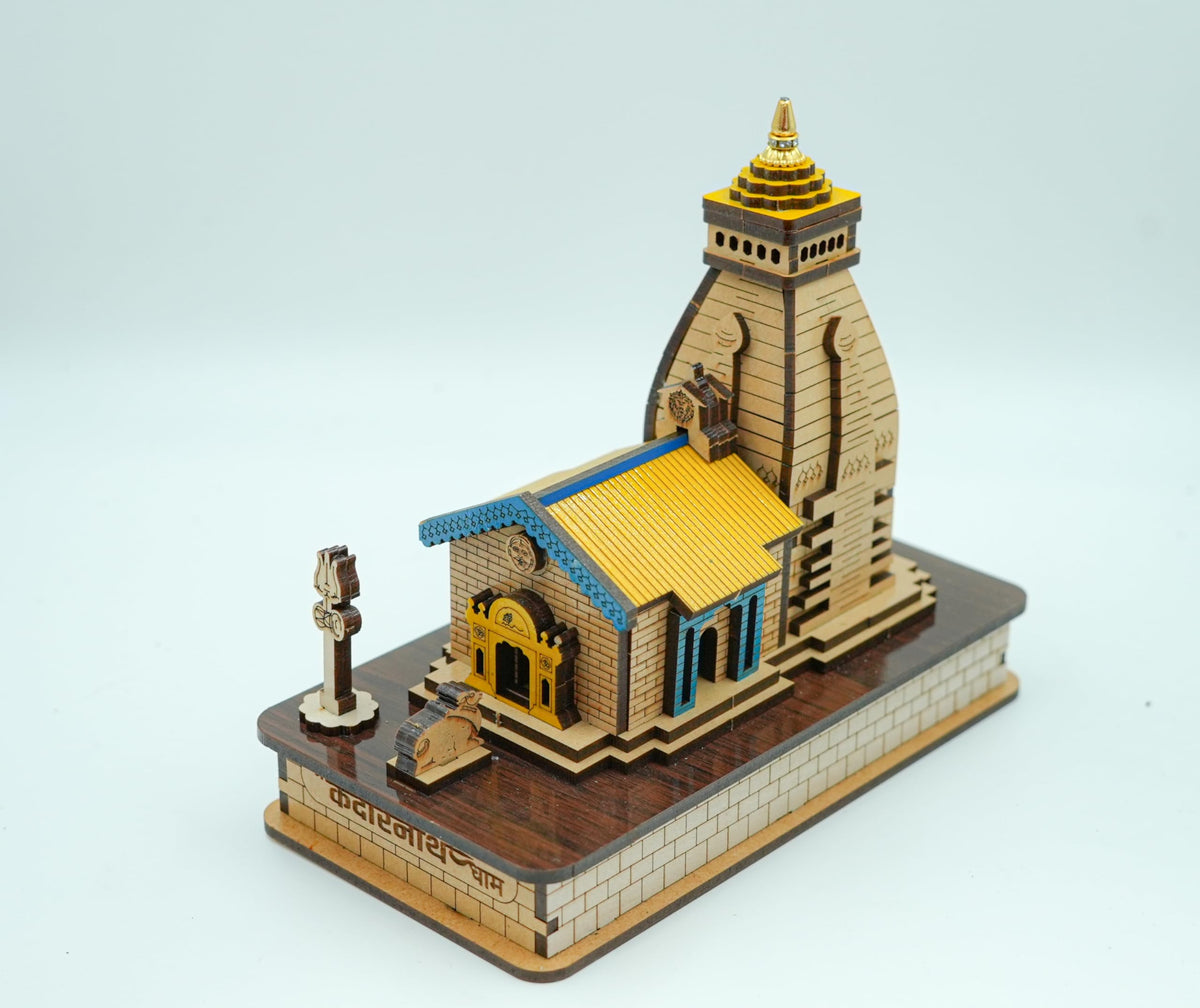 3D Model of Kedarnath Temple Medium Size