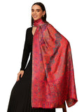 Pashmoda Women Libaas Zari Kaani Fine Wool Shawl (Size: 40x80in, 101x203cm) RSS44