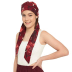 The Headscarves Premium Cotton Printed Headscarf for Women – Soft Chemo Headwear, Stylish Hijab Cap, Breathable Headwrap for Hair Loss, Modest Fashion Scarf & Cancer Turban
