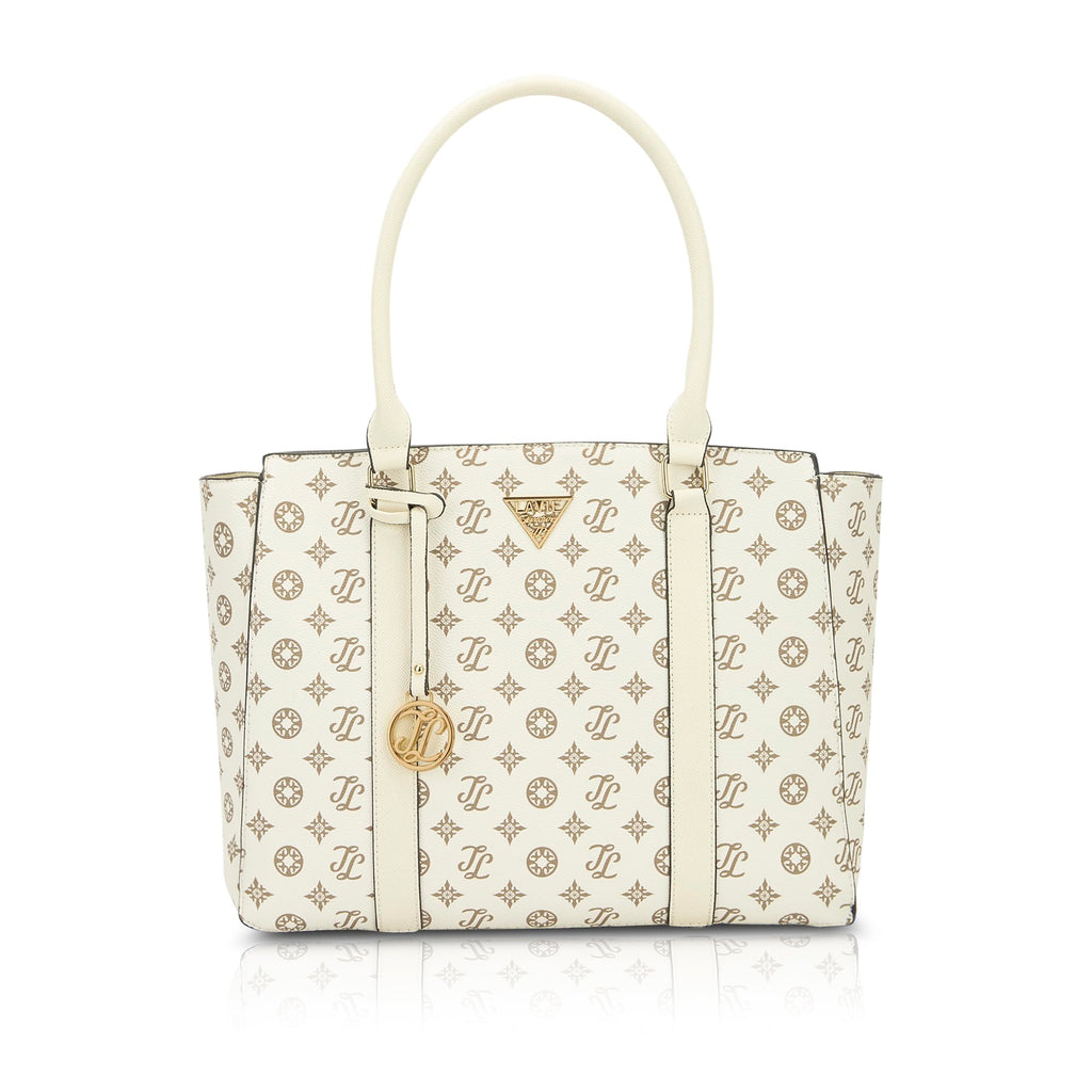 Lavie Signature Women's Mono Shelton Tote Bag | Tote Handbag for Work | Ladies purse | Stylish Shoulder Bag | Gift for Women