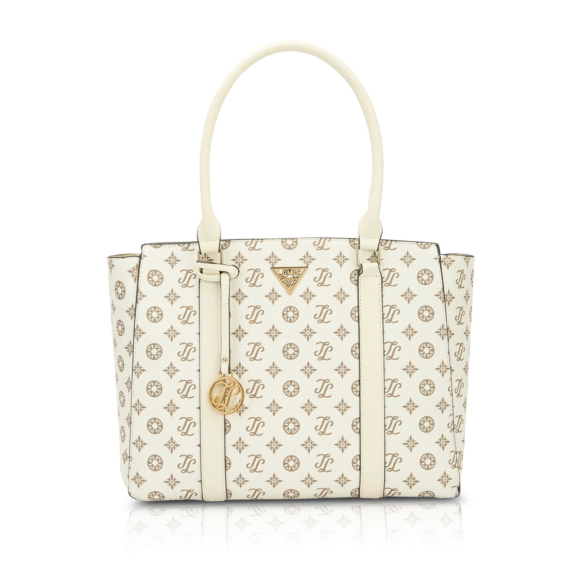 Lavie Signature Women's Mono Shelton Tote Bag | Tote Handbag for Work | Ladies purse | Stylish Shoulder Bag | Gift for Women