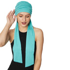 The Headscarves Bamboo Viscose Prana Scarf Bandana Chemo Caps for Women Hair Loss Hijab Wear Head Cover