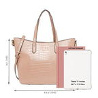 Lavie Women's Hailon Large Tote Handbag (Lt. Pink)