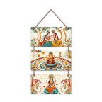 Artvibes Religious Decorative Wall Art MDF Wooden Wall Hanger for Home | Graphic Artwork | Decoration Wall Hanging Items | Wall Sculpture | Wall Poster | Aesthetic Wall Art | Gift Items (WH_9421N)