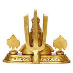 ARTVARKO Tirupati Balaji Venkateshwara Face Bust Brass Idol Vishnu Chakra Namah Shankh Statue Murti Lord Srinivasan 5.5 Inch