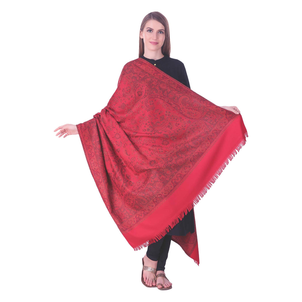 BRAVEZI Women's Soft Woolen faux Pashmina Shawls