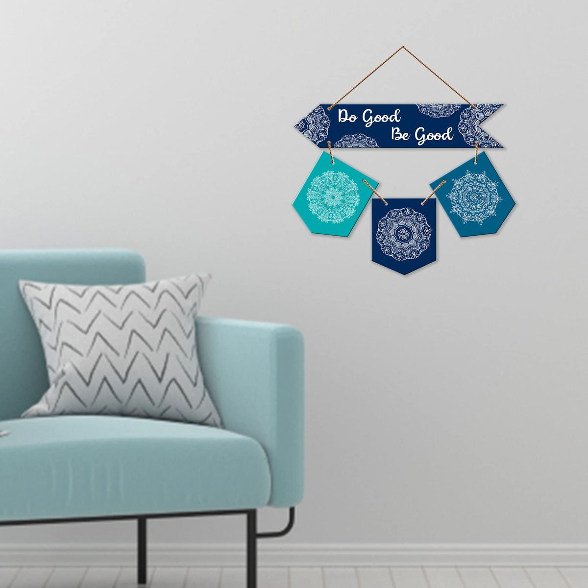 Artvibes Wall Hanging Home Decorative Wall Art for Living room | Bedroom | Gifts | Wall Hanger for Decoration | Modern Decor | Artwork | Wall Sculpture | Signs & PlaquesArt Print (WH_6423NR)